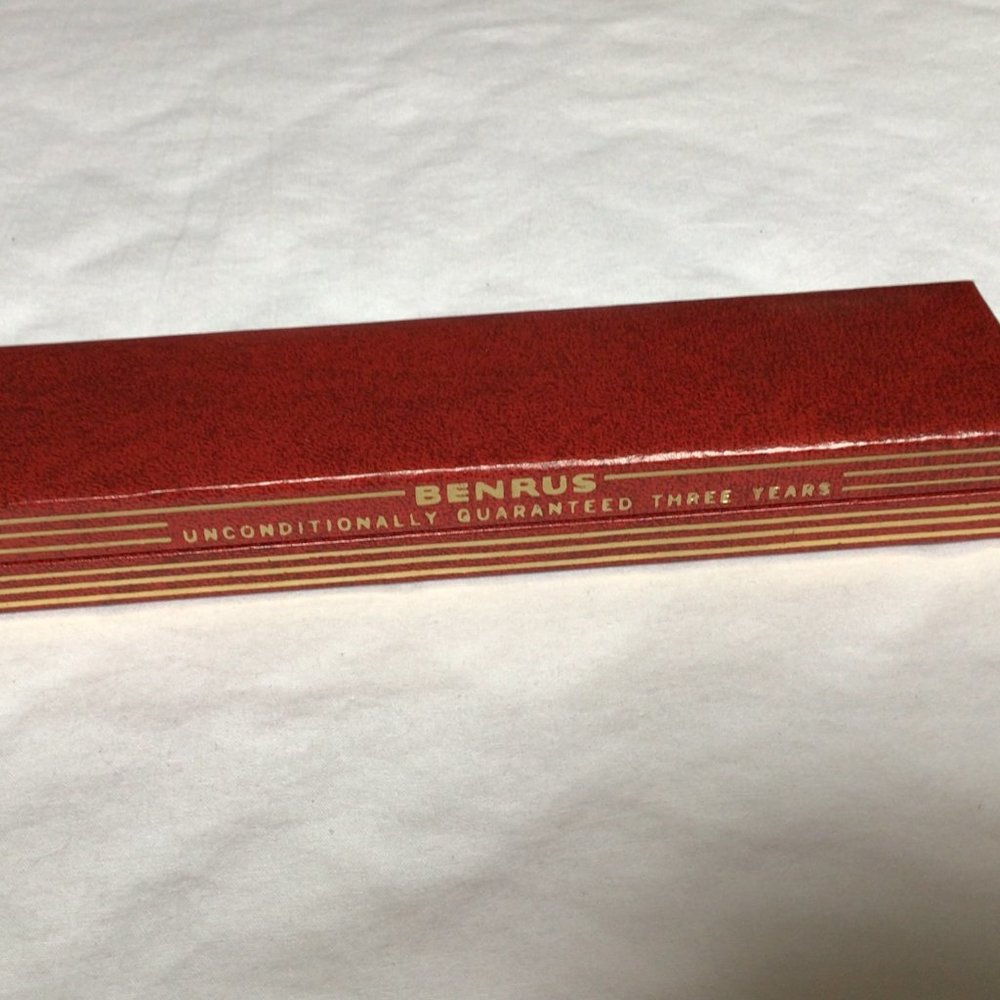 Benrus - Vintage elegant ladies gold watch with box - Picture 8 of 11